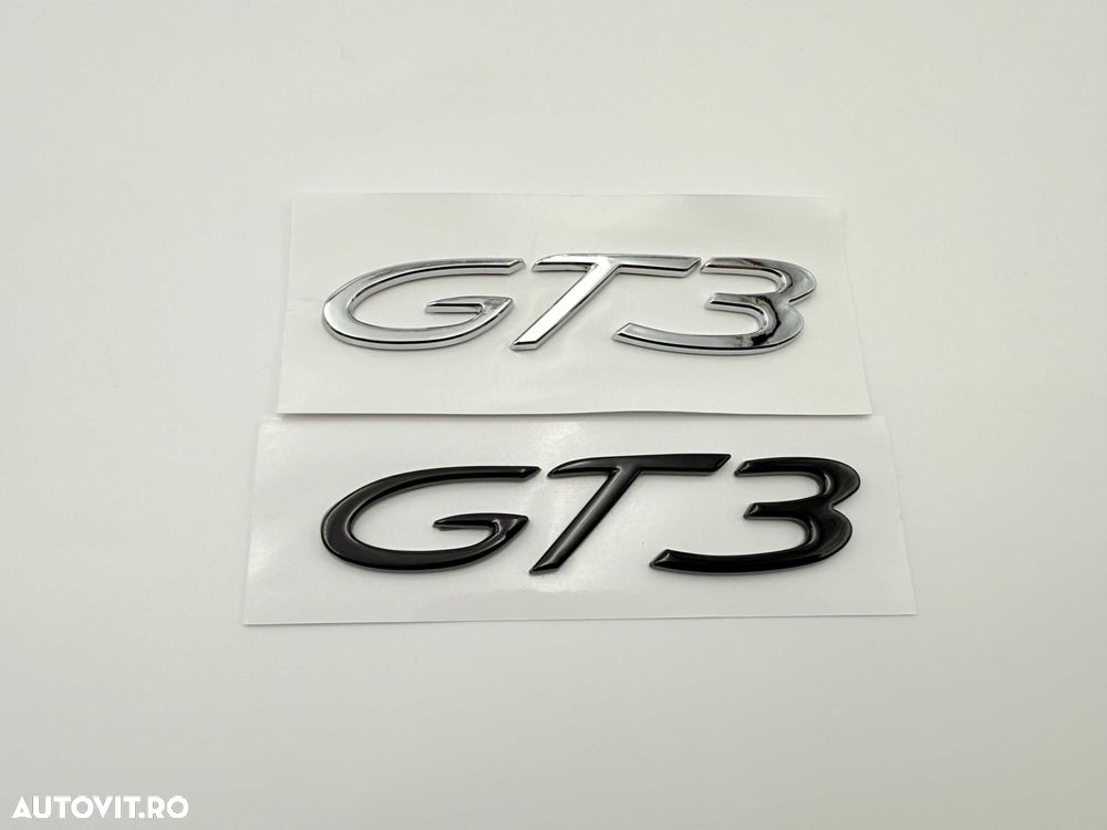 Emblema Compatibila Porsche GT3 spate - 1