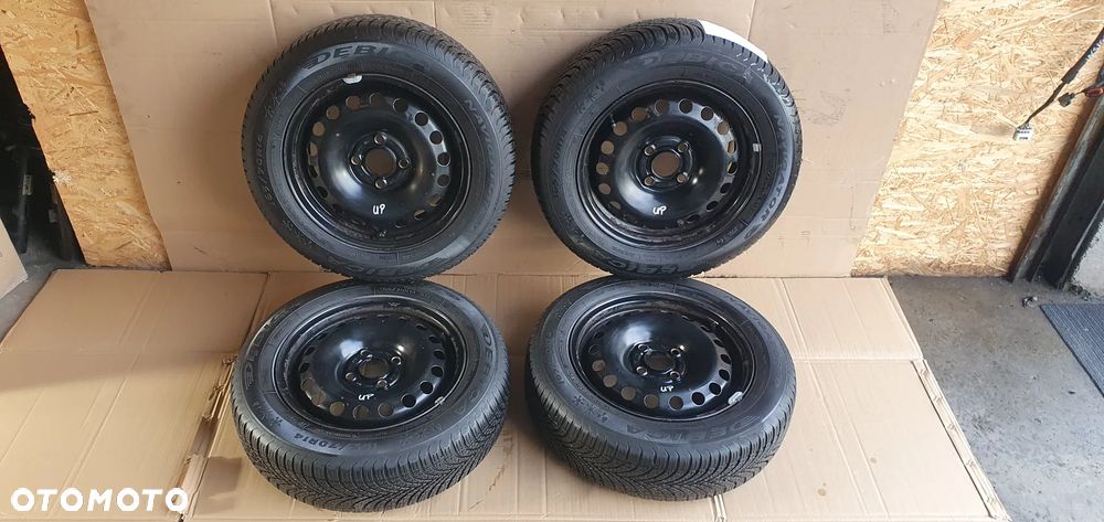 Felgi stalowe z oponami 165/70 R14 5J 4X100 ET35 VW UP 1S0601027 - 1