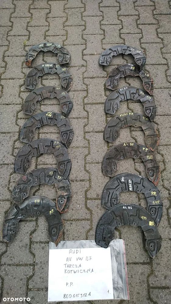 TARCZE KOTWICZNE FIAT PEUGEOT MERCEDES VOLKSWAGEN AUDI RENAULT TOYOTA - 15