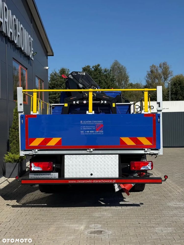 MAN TGM 15.250 skrzynia z żurawiem // E6 // Klimatyzacja / HMF 1420 K1 HDS dzwig kran crane budowlanka - 21