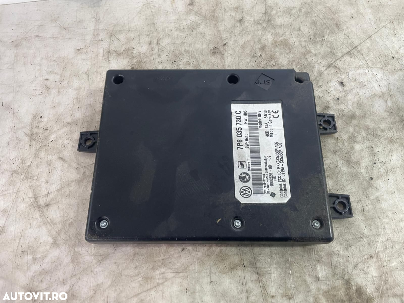Modul bluetooth 7P6035730C Skoda Octavia 2 [facelift] [2008 - 2013] 1 - 4