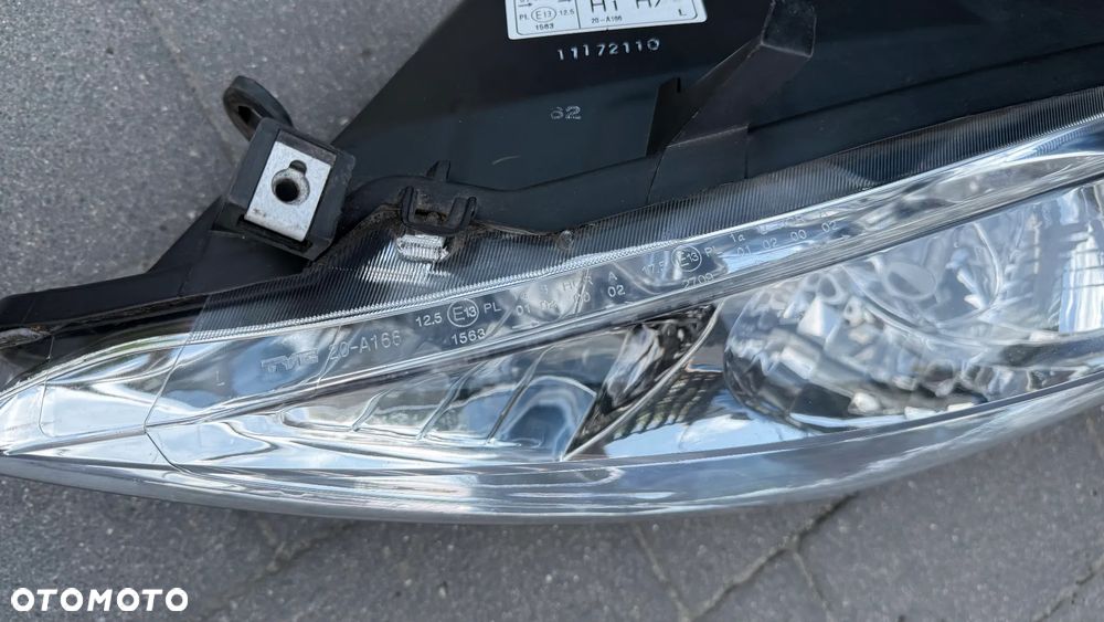 Lampa przednia lewa Peugeot 307 EU Europa lewy przód TYC A166 Reflektor 3A/C, SW 3H, CC 3B, 3E - 11