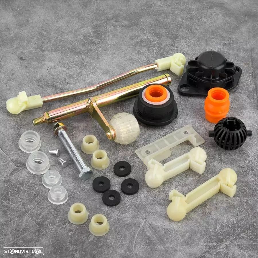 Kit Reparação Seletor Mudanças Caixa Velocidades Volkswagen - Golf 2 Jetta - 22 peças - 1