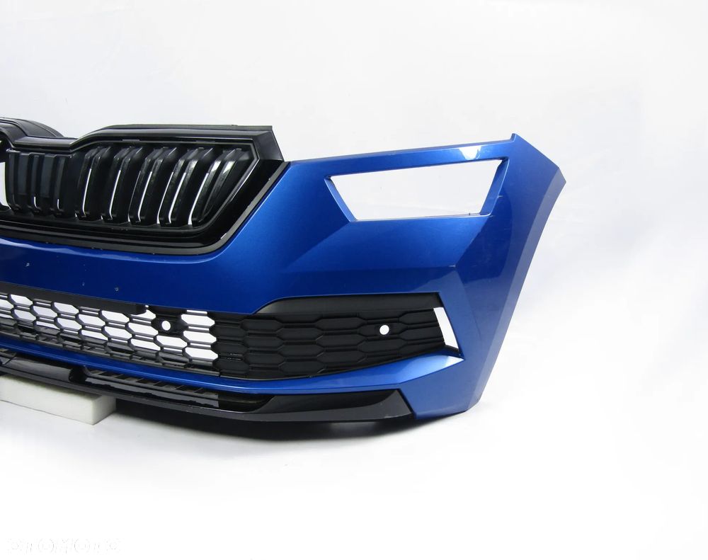 Zderzak przedni Skoda Kamiq 19 - 23 Pdc-4 Lakier LF5W - 12