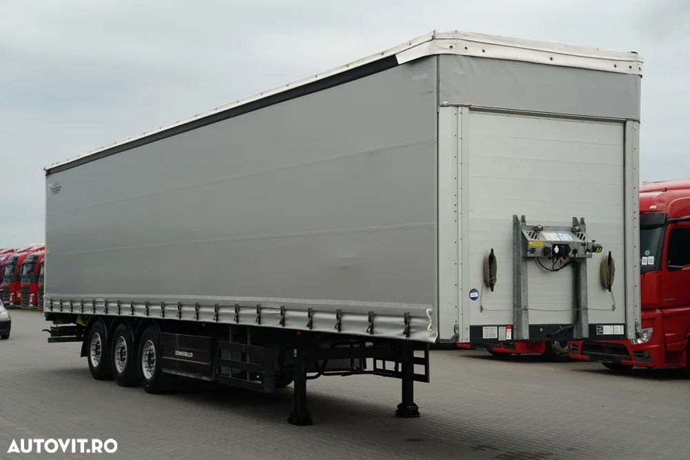Schwarzmuller CORTINĂ / STANDARD / COȘ PENTRU PALEȚI / AXE SAF / - 8