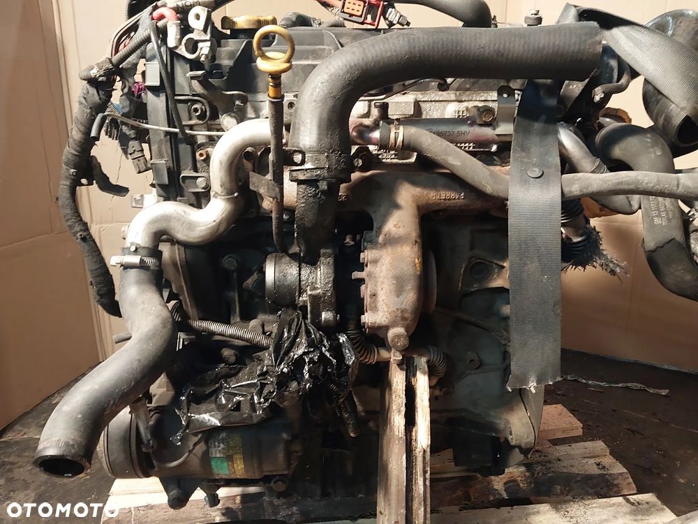 Silnik kompletny 1.9 CDTI 1,9 JTD 120KM 8V Z19DT Z19DTJ Opel Zafira Astra Vectra Saab 93 95 Fiat Alfa Romeo wtryski turbina wiązka alternator osłona EGR kolektor KOMPLETNY LUB SŁUPEK GWARANCJA - 9