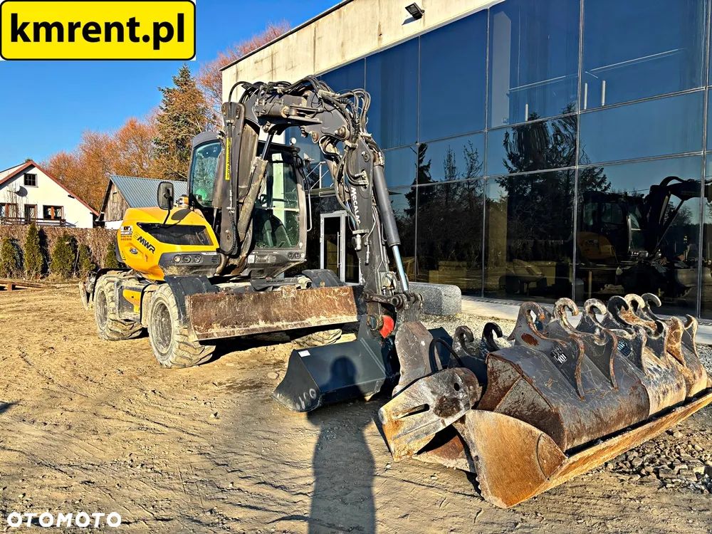 Mecalac 9 MWR KOPARKA KOŁOWA 2019R. | MECALAC 11 KOMATSU PW 98 TEREREX TW 95 110 WACKER NEUSON 100 YANMAR - 14
