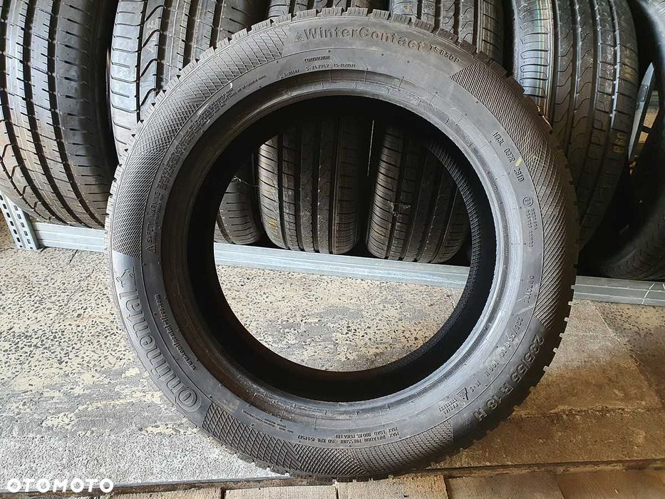 1x Opona zimowa 235/55/18 CONTINENTAL W.C. TS850P - 100H 8.5mm! - 2