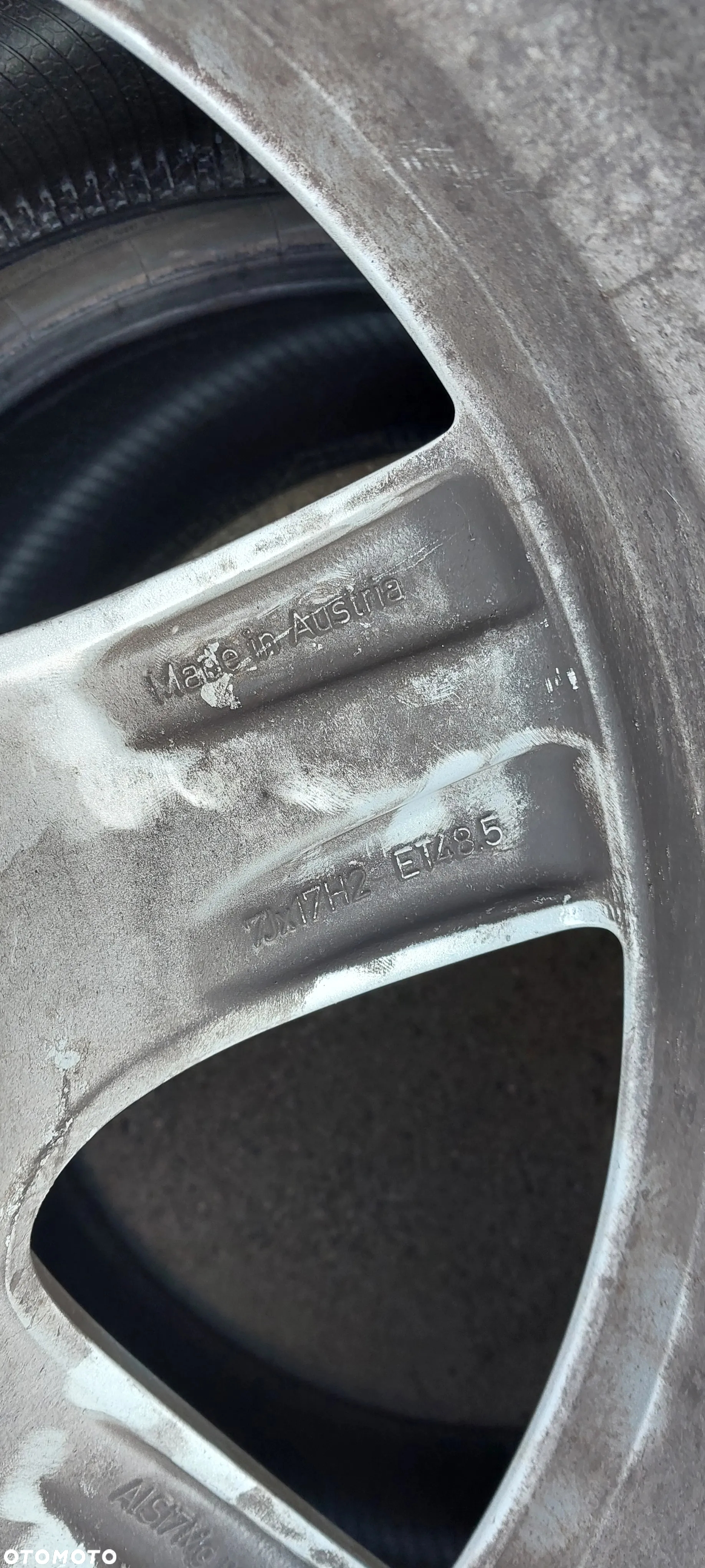 FELGA ALUMINIOWA MERCEDES C KLASA A205 A2054015500 7.0" 17" ET 48,5 5X112 - 2