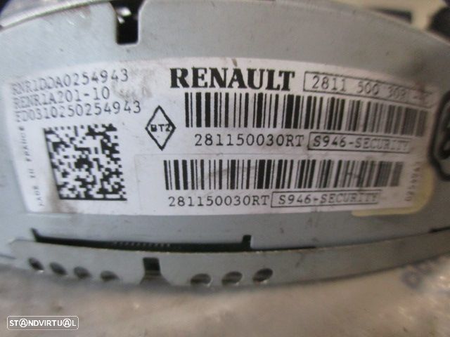Radios 28150030RC 281150030RT RENAULT MEGANE 3 FASE 1 2010 1.5DCI 105CV 5P BRANCO Danificado Botões Com Desgaste - 4