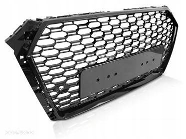 Atrapa Grill Audi A4 B9 15-19 Sport Glossy Black Pdc - 1
