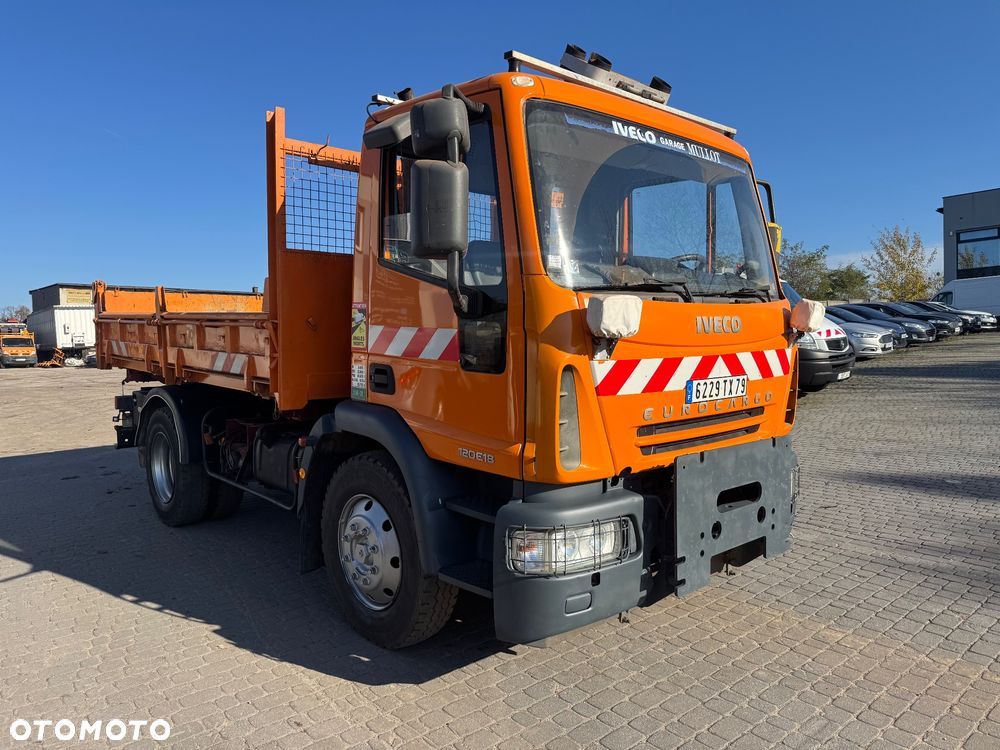 Iveco Eurocargo Wywrotka 3 str SPECJALNY Solarka Piaskarka Czołownica - 21