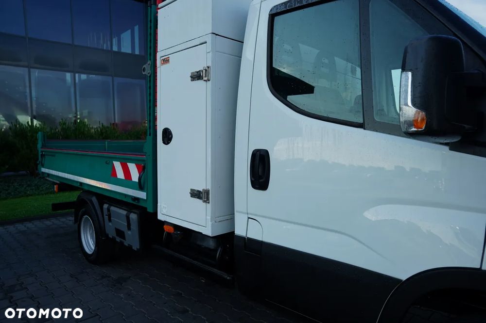 Iveco DAILY 35-150 / WYWROTKA TYLNOZSYPOWA STALOWA / WCIĄGARKA / BLIŹNIAK / MANUAL / SPROWADZONY / EURO 6 - 23