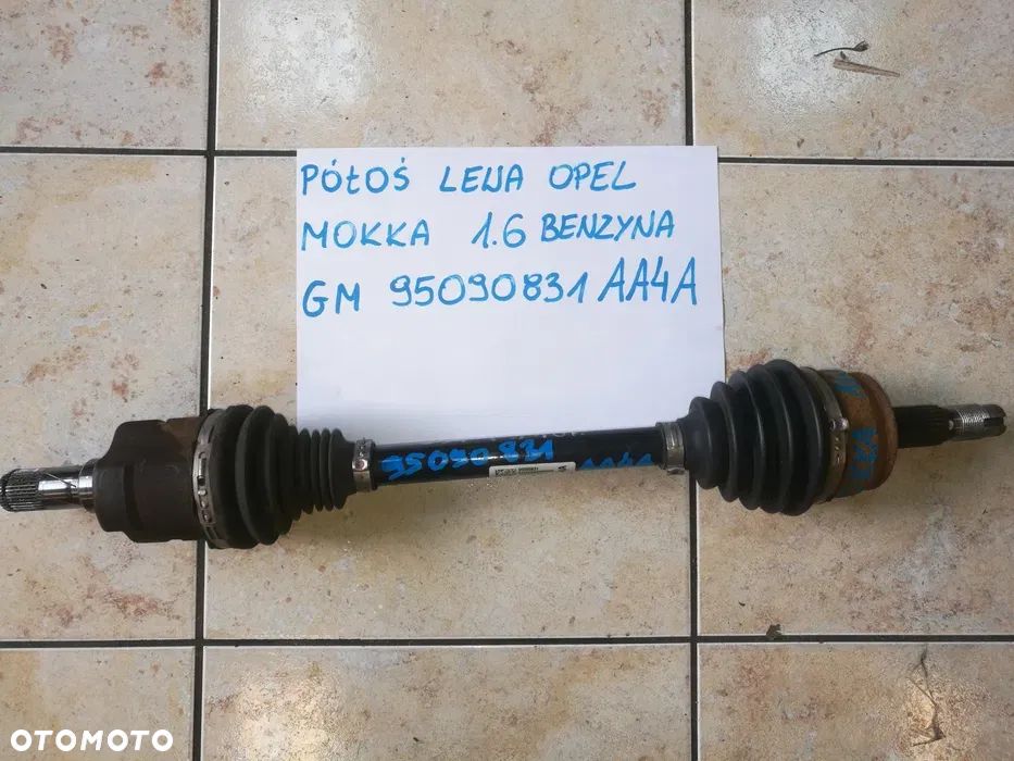 Półoś Lewa Opel Mokka 1.6 Benzyna