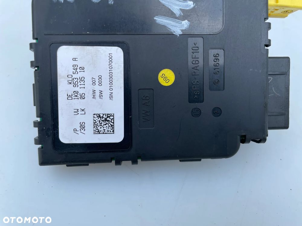 MODUŁ KĄTA SKRĘTU AUD A3 8P GOLF V 1K0959549A - 2