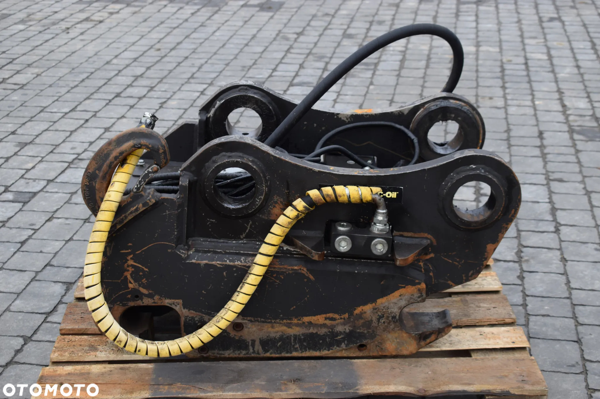 Szybkozłącze hydrauliczne Engcon EC- Oil QS80/ fi100 jak OilQuick - 9