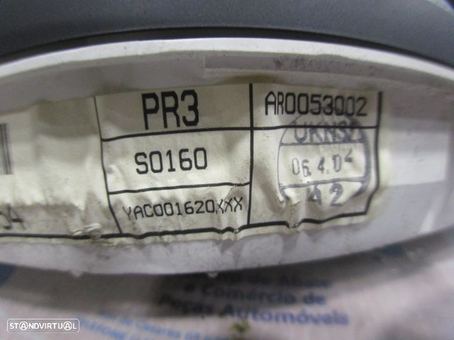 Quadrante RG22054 YAC001620XXX AR0053002 MG MG TF 2002 135 136CV 3P CINZA KM/H DIGITAL - 5