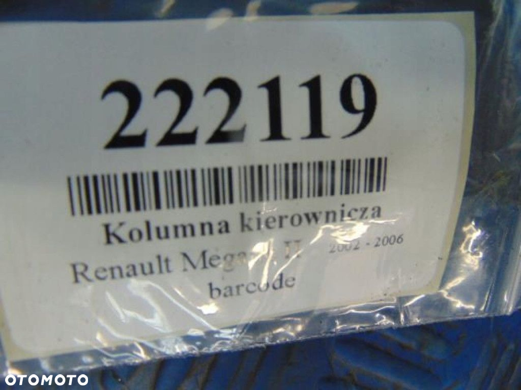 RENAULT MEGANE II 1.6B KOMBI KOLUMNA KIEROWNICZA - 8
