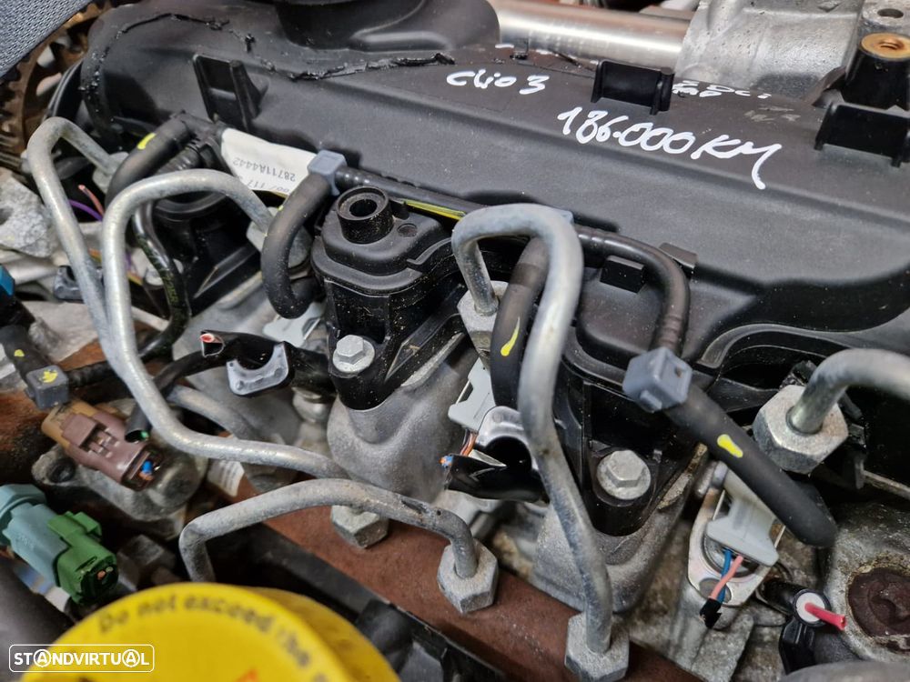 Motor usado K9K770 RENAULT CLIO III 1.5 DCI 86CV FAP DELPHI - 3