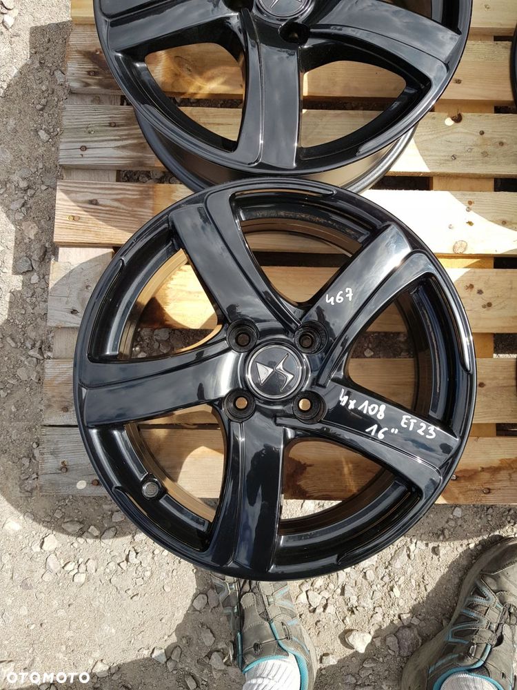 alufelgi sh601622 peugeot citroen ds 6.0''x 16'' 4x108 et 23 - 7