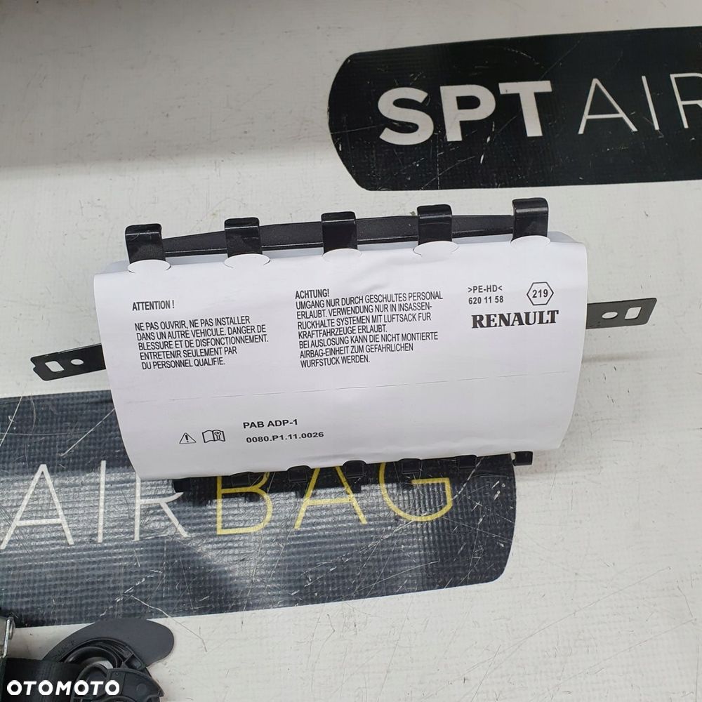 RENAULT CLIO IV 4 RS LIFT DESKA ROZDZIELCZA KONSOLA KOKPIT PULPIT PODUSZKI AIRBAG AIR BAG PASY KIT SET - 8