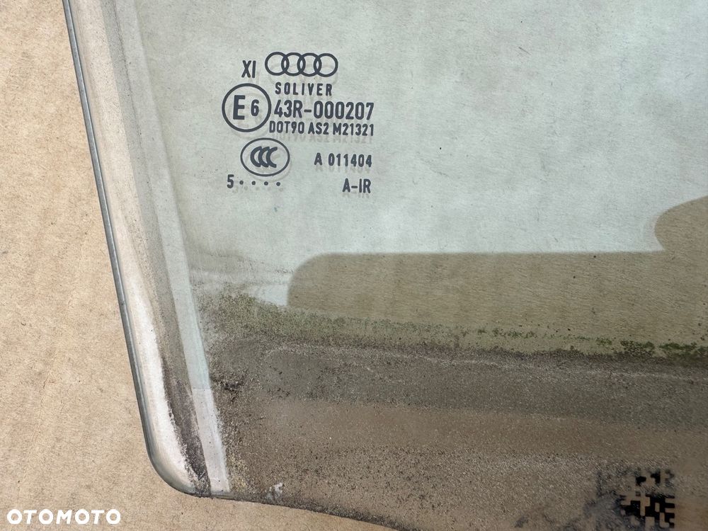 Audi Q7 4M szyba drzwi przód przednia podwójna 2015 2016 2017 4M0845021A - 5