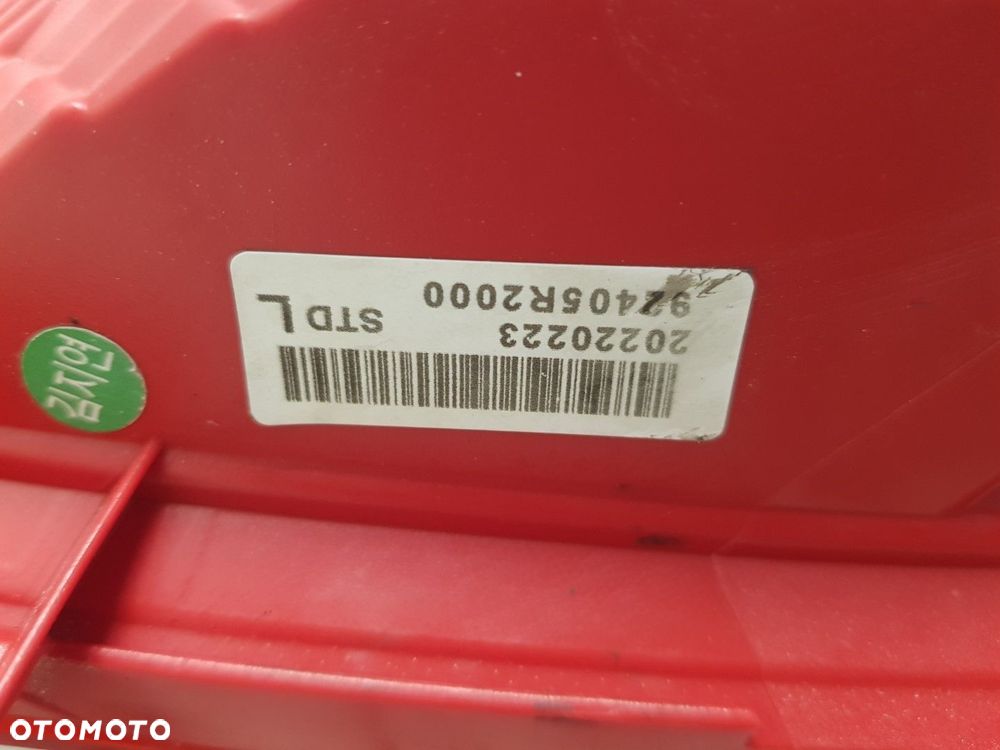 ORYGINALNY KOMPLET LAMPA PRZECIWMGIELNA TYLNA LEWA + PRAWA KIA SPORTAGE V 5 NQ5e 21-25 92405-R2000 - 9