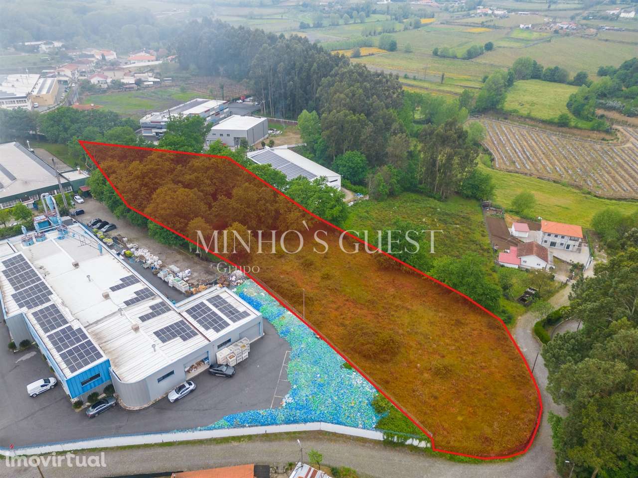 Lote Industrial c/ PIP para construção de até 4 Pavilhões - Felgueiras - Grande imagem: 3/22