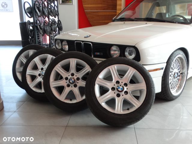 Koła Lato 16 Felgi Aluminiowe BMW Styling 377  7Jx16 ET40 Reflexsilber Opony Good Year Efficient 195/55R16 87V - 1