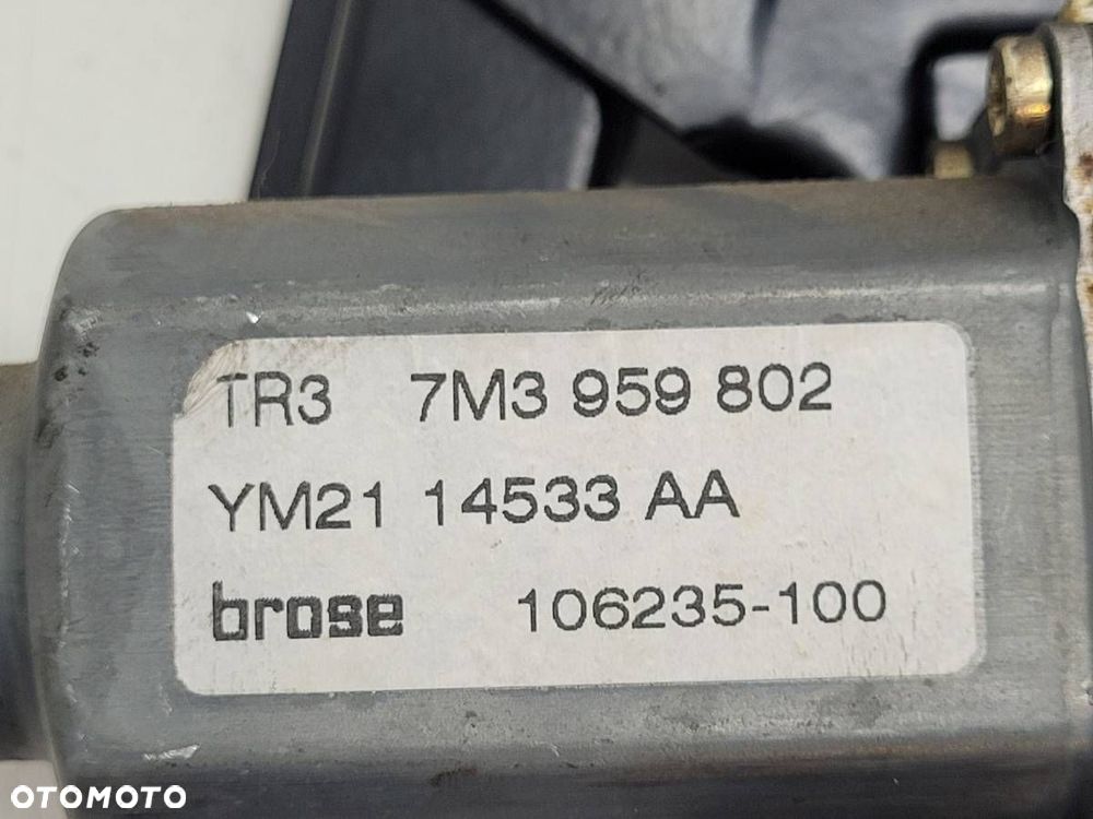 PODNOŚNIK SZYBY PRZÓD PRZEDNI PRAWY FORD GALAXY I YM2114533AA - 6