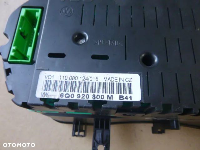 ZESTAW STARTOWY STACYJKA KOMPUTER IMMOBILIZER LICZNIK VOLKSWAGEN POLO 9N 1.4 TDI - 14