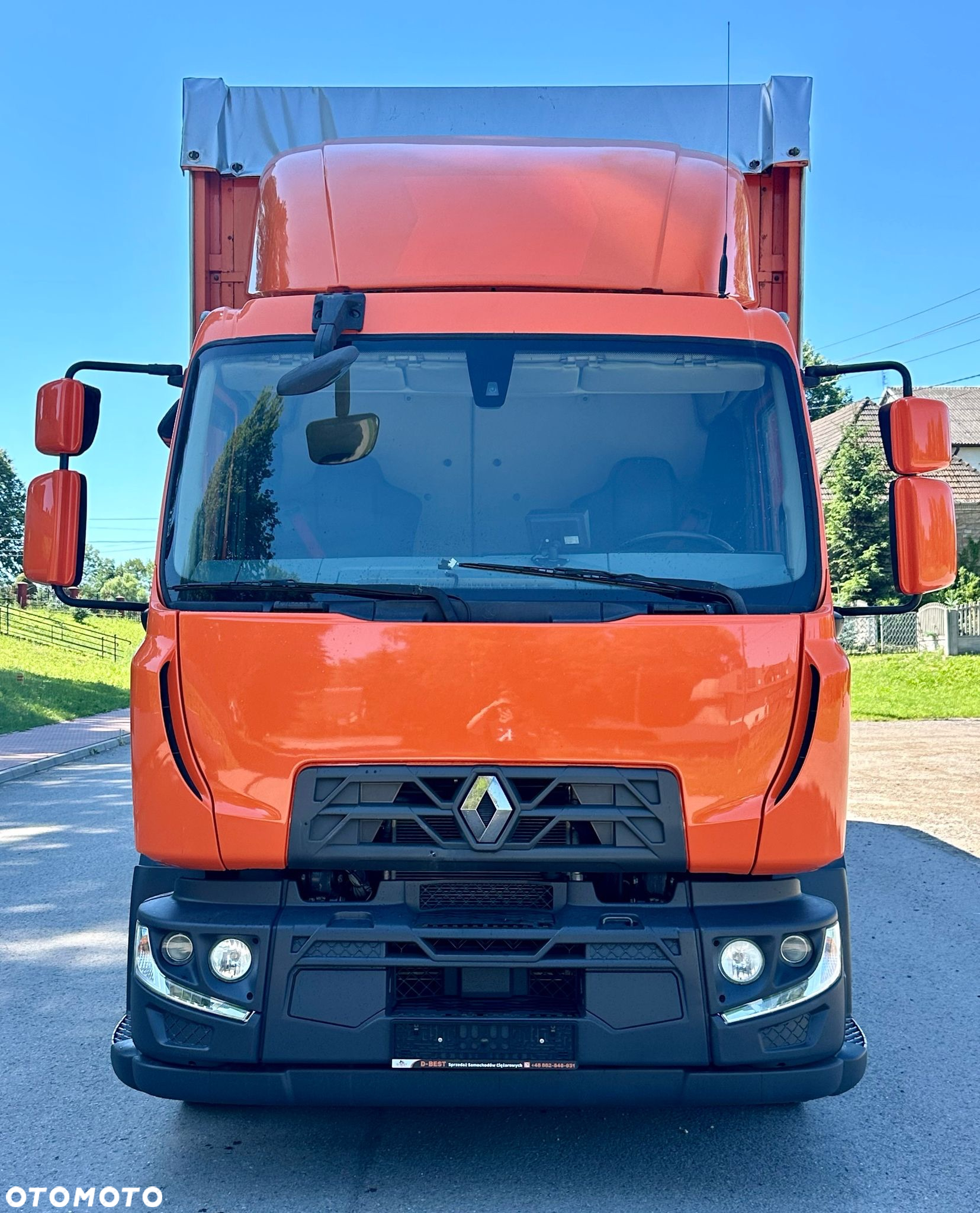 Renault D 18 / 280 / FIRANKA / WINDA / 8.6 M DŁUGOŚCI / 21 EUROPALET / NOWE OPONY / ŁADOWNOŚĆ 9.380 KG / AUTOMAT / SERWISOWANA / SPROWADZONA - 6