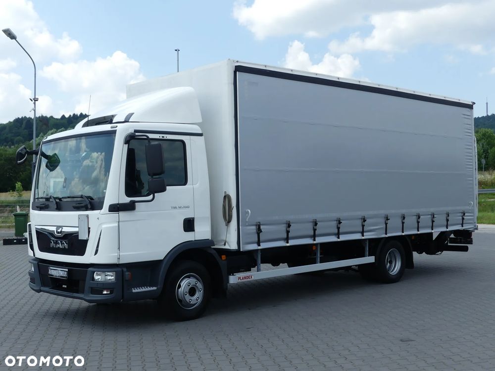 MAN TGL 12.190 / FIRANKA + WINDA / PRZEBIEG 120 TYS KM ! / KLIMA / - 3