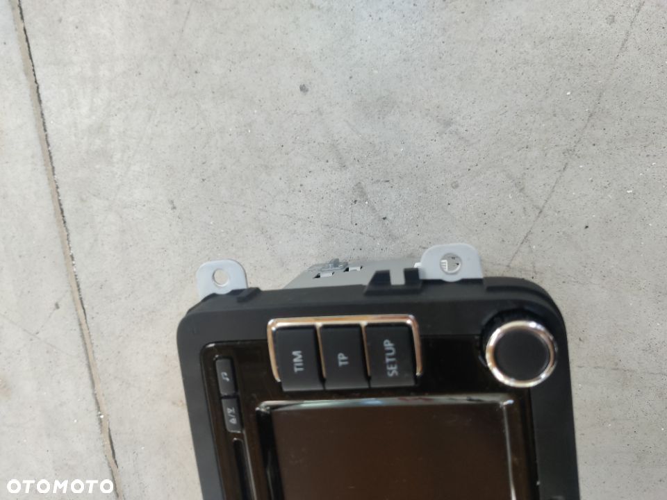 Radio Skoda Superb 2 FL II lift  Octavia Yeti Fabia Wyświetlacz 3T0035156B Dotykowe - 3