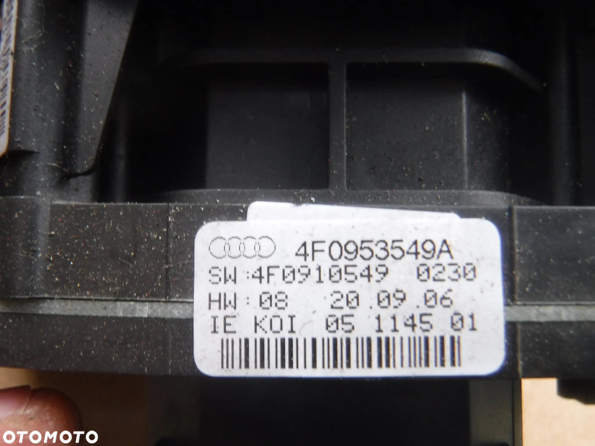 Audi Q7 4L  A6 C6 przelacznik zespolony tasma 4E0953541A 4F0953549A 4E0953503C 4E0953521 4F0953549D 4F0910549A - 3
