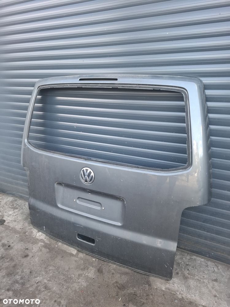 KLAPA TYLNA TYŁ BAGAŻNIKA VW T5 MULTIVAN CARAVELLE BEZ RDZY - 3