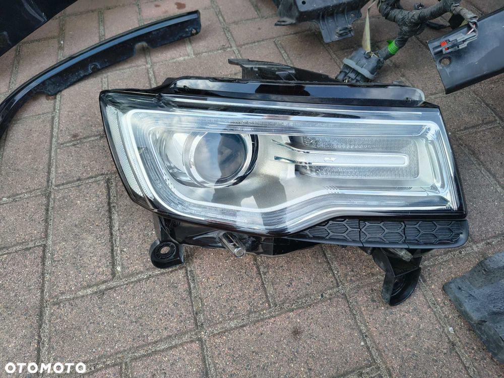 Przód kompletny Jeep Grand Cherokee WK2 lift Maska zderzak Błotnik Reflektor - 8
