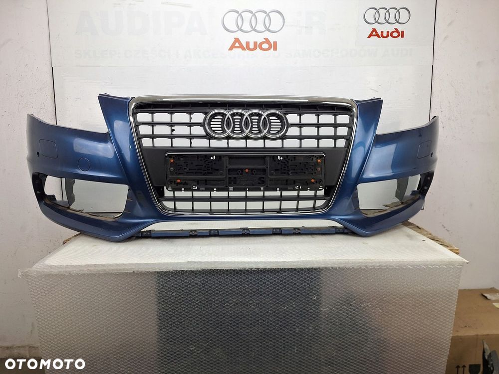 ZDERZAK AUDI A4 S-LINE B8 8K 8K0 PRZED LIFTEM 2008-2011 ORYGINAŁ OE ASO - 1