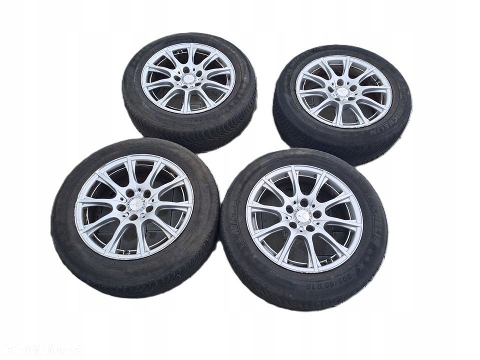 mercedes w204 w205 koła felgi opony zima 5,5mm 205/60/16r a2054012400 - 1