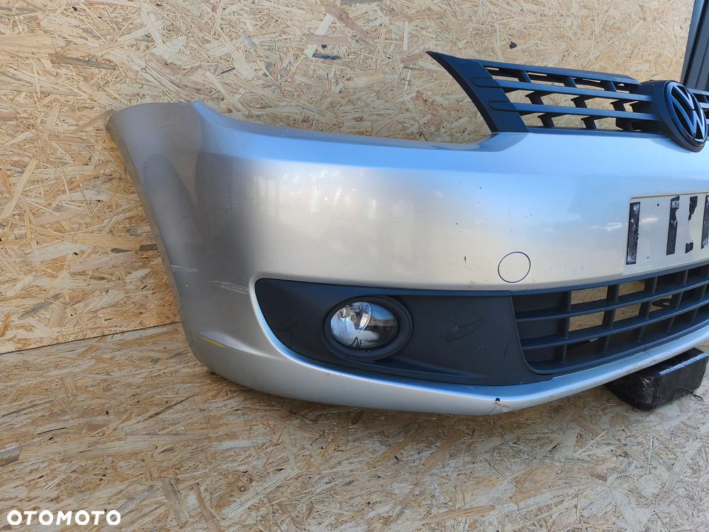 VW Touran II 10-15r zderzak przód przedni Grill - 3
