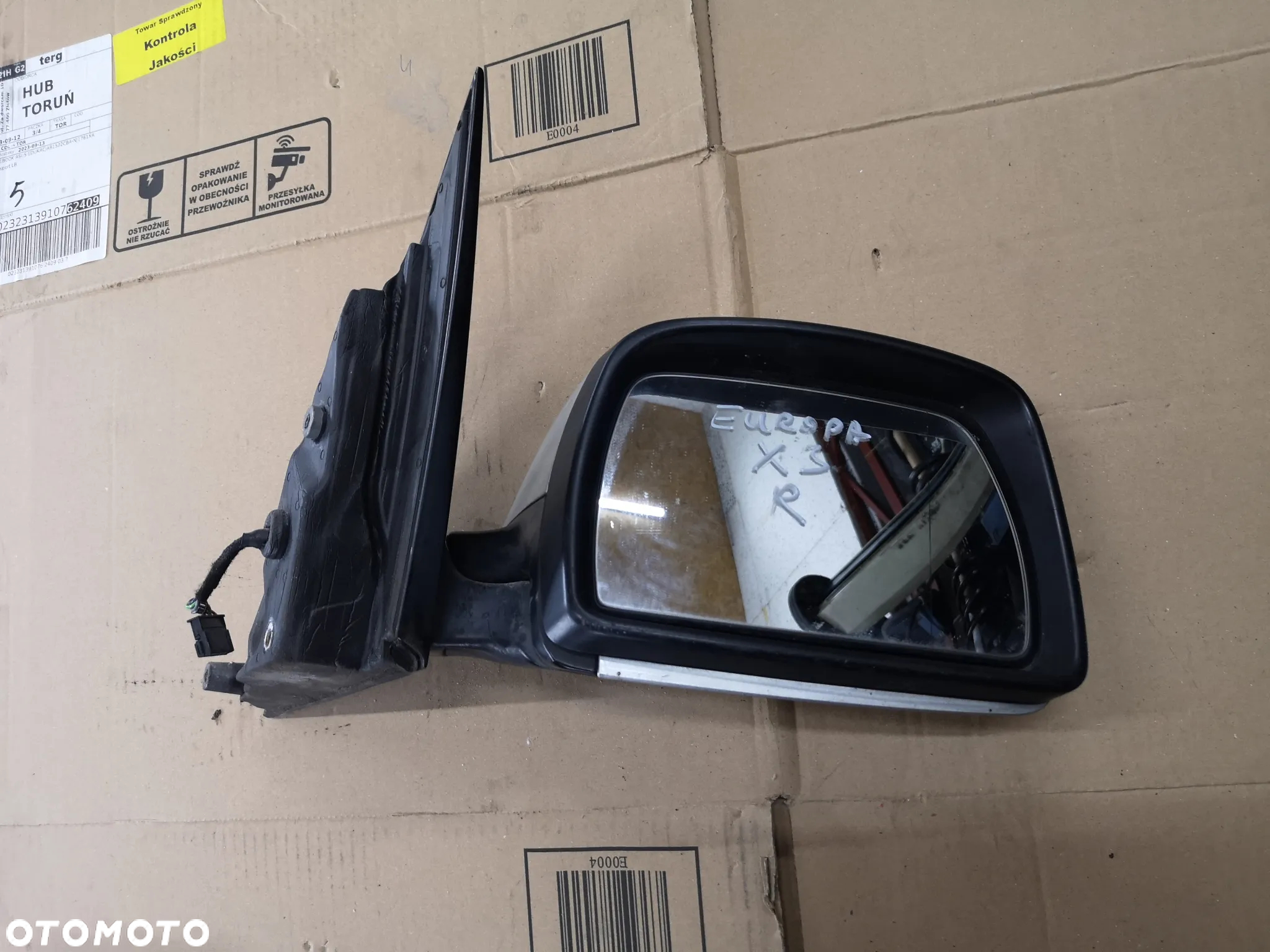 LUSTERKO LEWE KIEROWCY BMW X3 E83 354 TITANSILBER 5 PINÓW EUROPA - 9