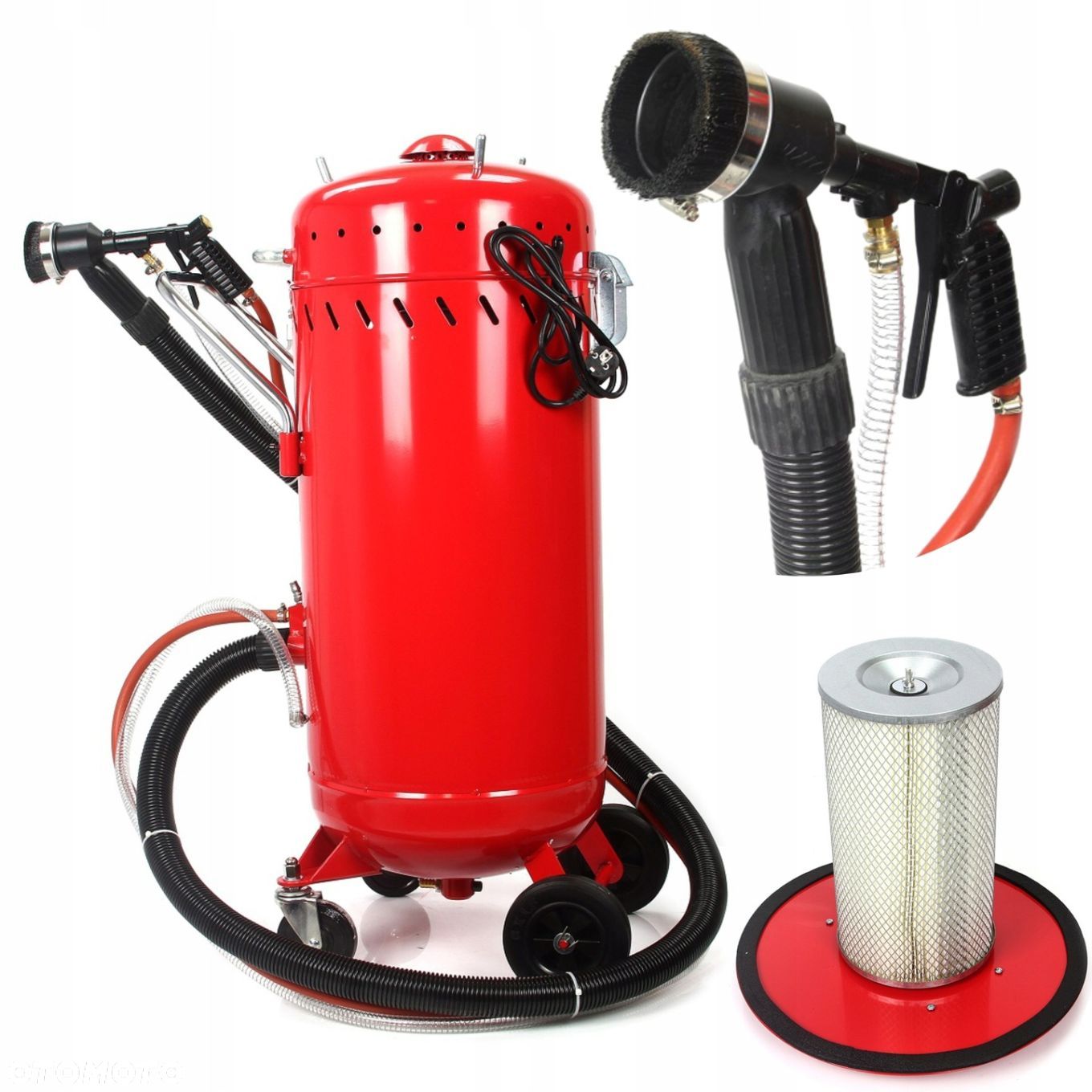 MAR-POL PIASKARKA 105L /28 GAL 1200 W 5,5-8,3 bar DYSZA 7,5 mm M80593 - 1