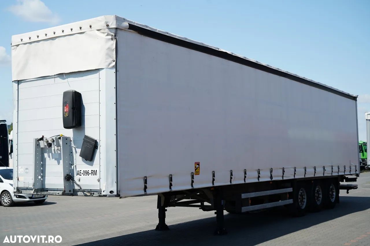 Schmitz Cargobull CORTINĂ / STANDARD / ELEVATOR DE ÎNCĂRCARE / AXE SAF - 1