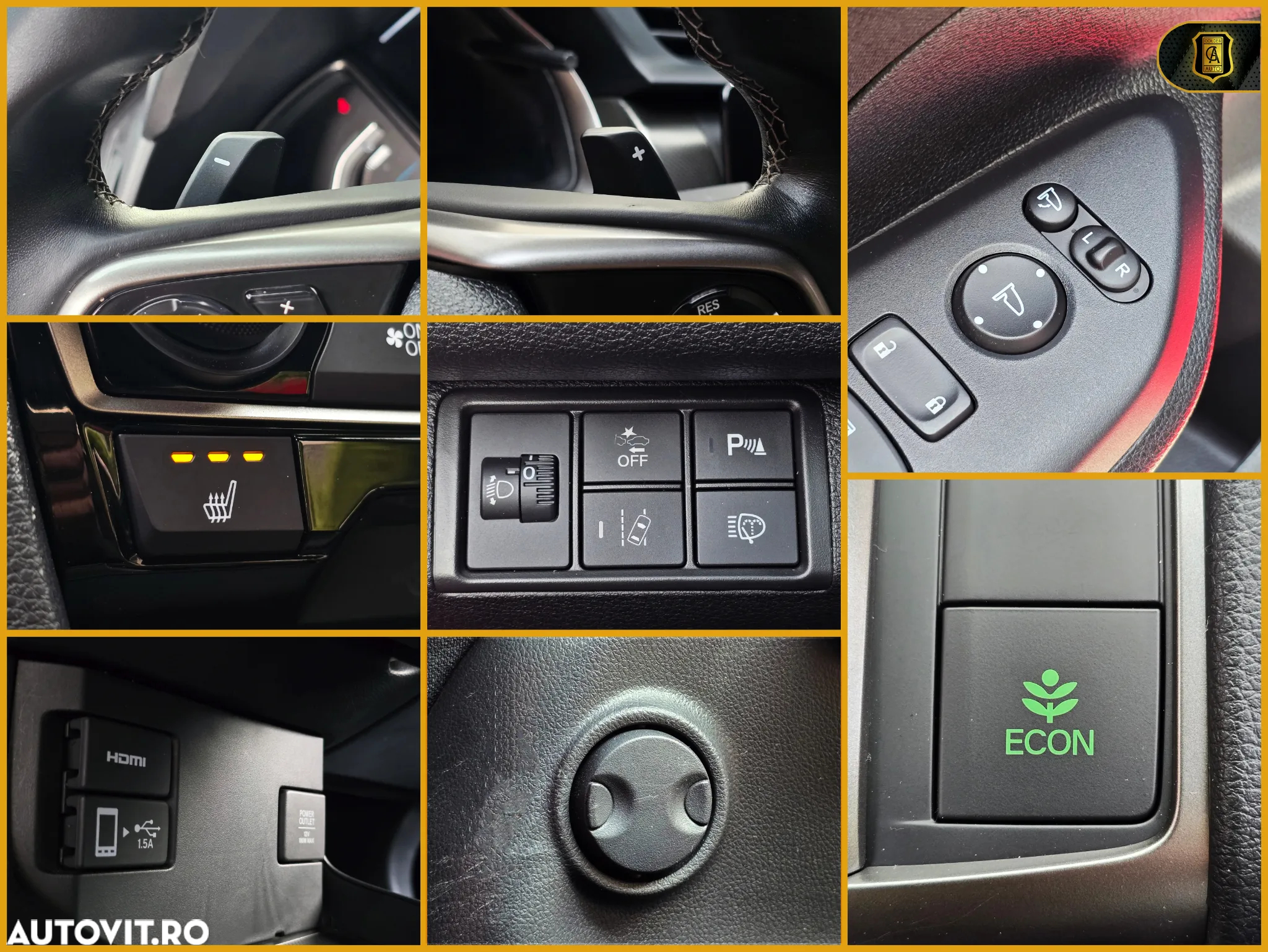 Honda Civic 1.0 VTEC Turbo CVT Elegance Navi - 37