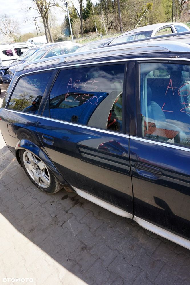 DRZWI TYLNE PRAWE A6 C5 LIFT KOMBI LZ5Q  GRANATOWY AUDI 2001-2004 - 1