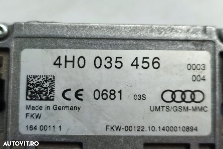 Modul antena 4H0035456 Volkswagen VW Passat B8 seria - 2