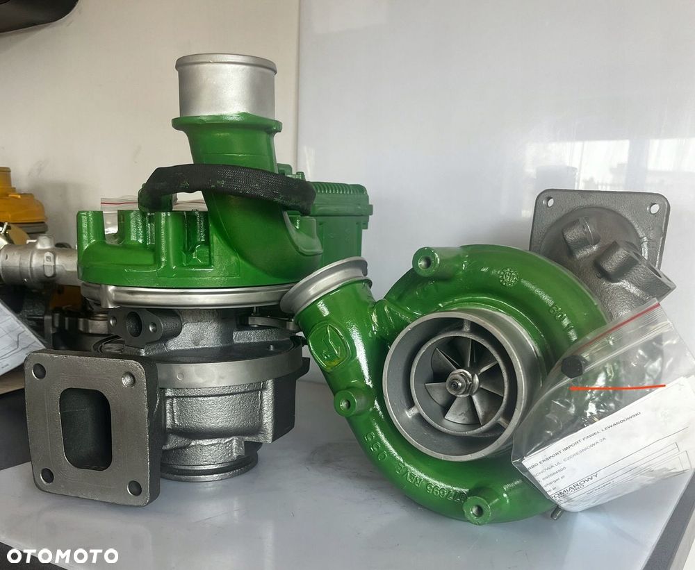 Turbosprężarka BiTurbo John Deere DZ100202 RE543655  Rabat 2000zł OPIS - 4