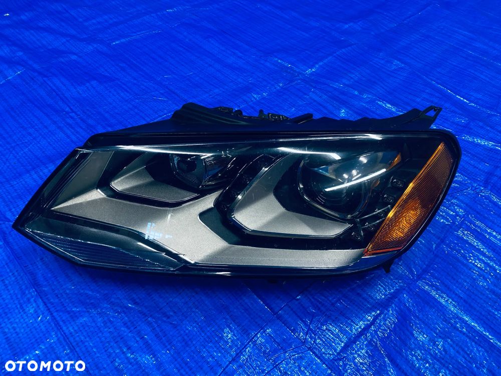 REFLEKTOR LAMPA LEWA LEWY PRZÓD PRZEDNIA VW VOLKSWAGEN TOUAREG II 12R ; 7P1941751 ORYGINAŁ - 8