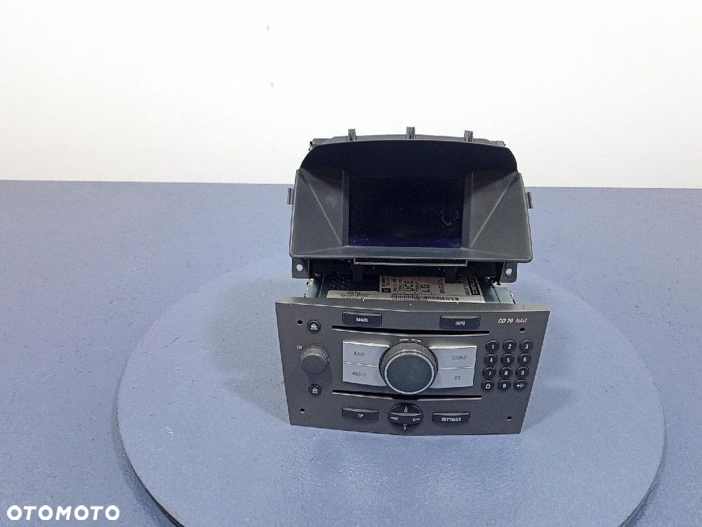OPEL ZAFIRA B 05- RADIO OEM FABRYCZNE CD70 NAVI NAWIGACJA 13188465 - 1