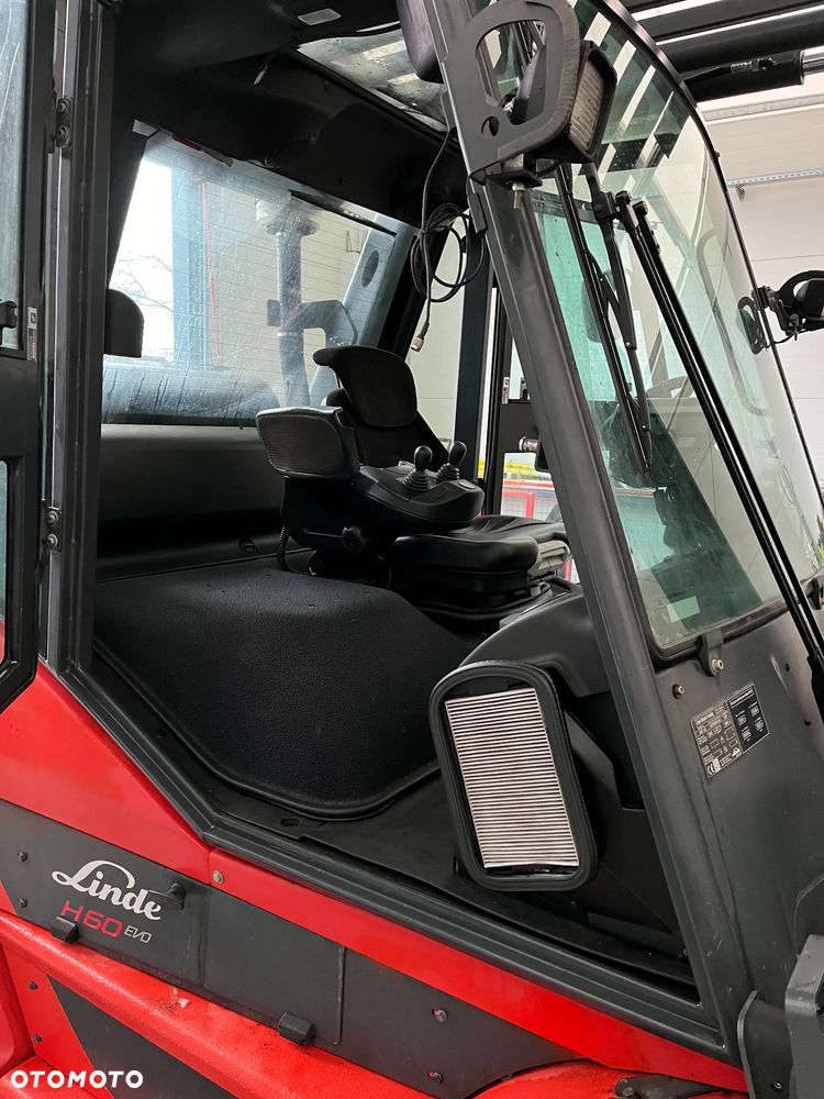 Linde H60 H70 H80 Gaz 3 butle Klima Pozycjoner Przesuw boczny 2 kamery - 32